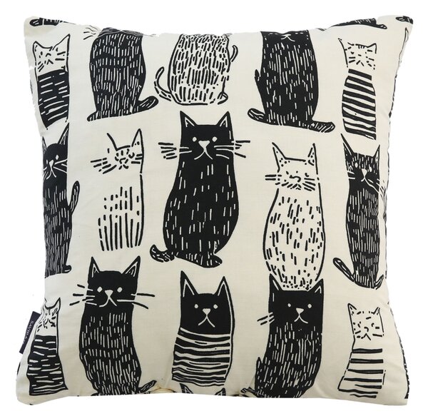 XPOSE® Set obliečok na vankúš MAČACÍ SVET 43x43 cm - set 4ks