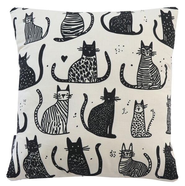 XPOSE® Set obliečok na vankúš MAČACÍ SVET 43x43 cm - set 4ks