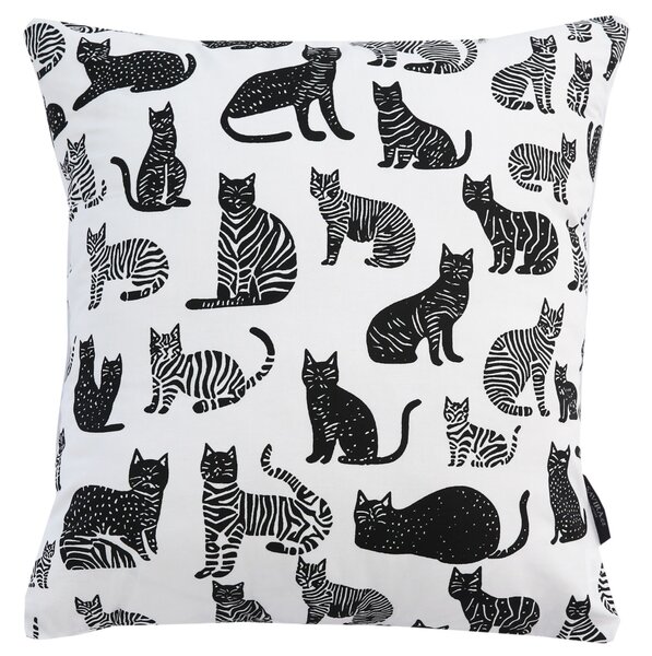 XPOSE® Set obliečok na vankúš MAČACÍ SVET 43x43 cm - set 4ks