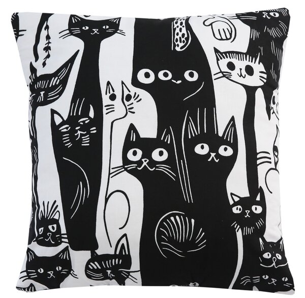 XPOSE® Set obliečok na vankúš MAČACÍ SVET 43x43 cm - set 4ks