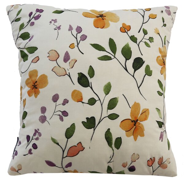 XPOSE® Set obliečok na vankúš PASTELOVÉ KVETY 43x43 cm - set 4ks