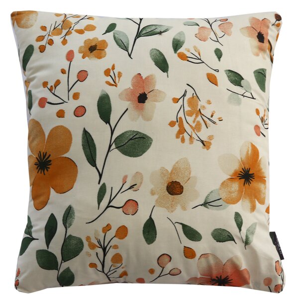 XPOSE® Set obliečok na vankúš PASTELOVÉ KVETY 43x43 cm - set 4ks