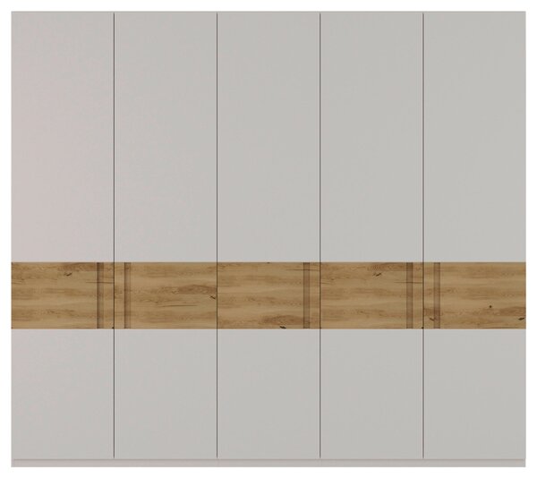 SKRIŇA S OTOČNÝMI DVERAMI, dub, farba duba, svetlosivá, 252/225/60 cm Dieter Knoll - Skrine