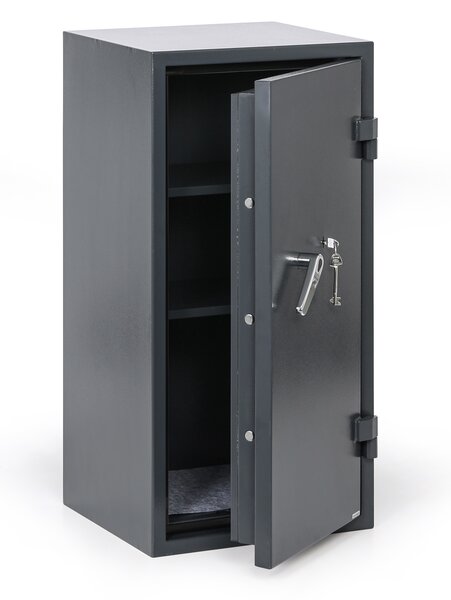 Ohnivzdorný nábytkový trezor s kľúčovým zámkom, trieda S2, 980 x 480 x 435 mm