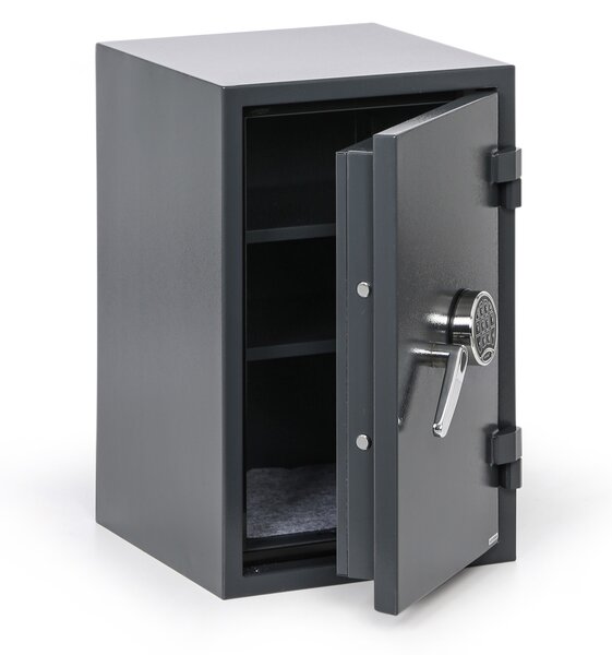 Ohnivzdorný nábytkový trezor s elektronickým zámkom, trieda S2, 690 x 440 x 435 mm