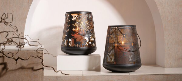 LAMPÁŠ kov Ambia Home - Lampáše