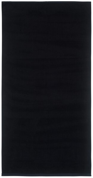 OSUŠKA, 80/190 cm, čierna Bio:Vio - Kúpeľňový textil