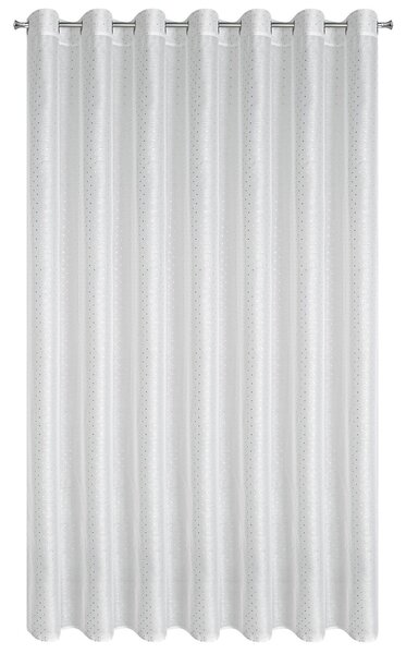 ZÁCLONA NA KRÚŽKOCH SIBEL 300 CM X 250 CM BIELA