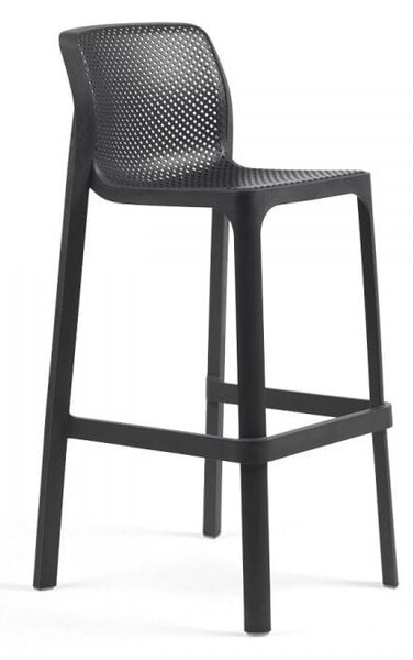 Záhradná barová stolička Nardi NET STOOL Vyhotovenie: Antracit