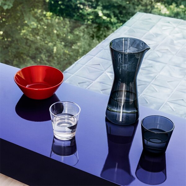 Iittala Poháre Kartio 0,21l, 2ks, tmavo sivé