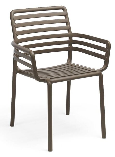 Záhradná stolička s podrúčkami Nardi DOGA ARMCHAIR Vyhotovenie: Marsala