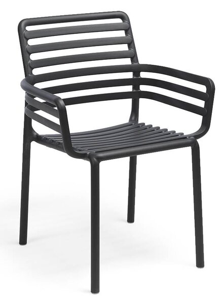 Záhradná stolička s podrúčkami Nardi DOGA ARMCHAIR Vyhotovenie: Marsala
