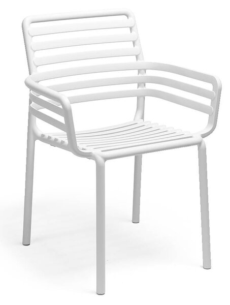 Záhradná stolička s podrúčkami Nardi DOGA ARMCHAIR Vyhotovenie: Marsala