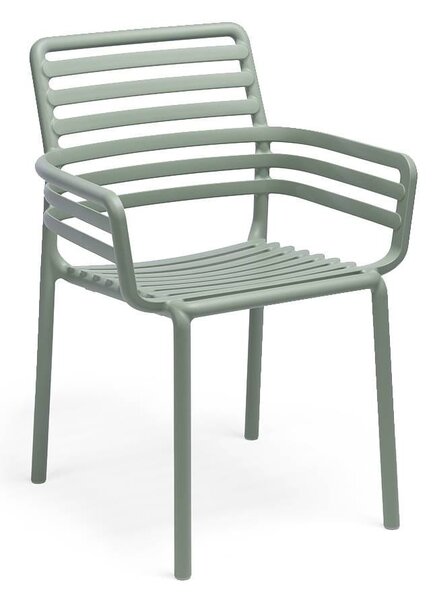 Záhradná stolička s podrúčkami Nardi DOGA ARMCHAIR Vyhotovenie: Marsala