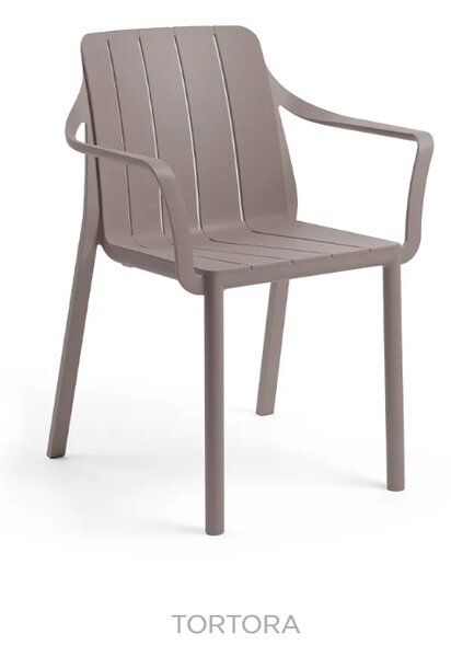 Záhradná stolička s podrúčkami Nardi TIBERINA ARMCHAIR Vyhotovenie: Corda