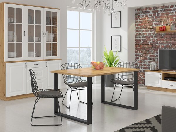 Mirjan24 Jedálenský stôl Wawik 138 x 90, Farby: dub artisan 5903211034527