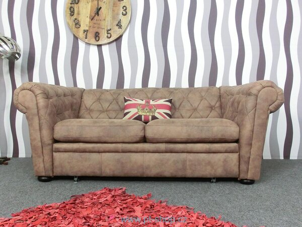 (1659) COLUMBUS - Luxusná sofa hnedá