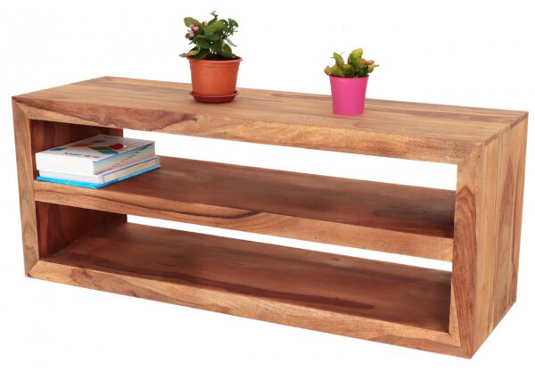 TV stolík Tara 140x55x45 indický masív palisander