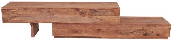 TV stolík 260x40x40 indický masív palisander