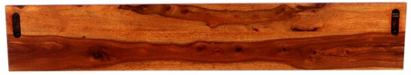 Polica na stenu Kali 100x22 indický masív palisander
