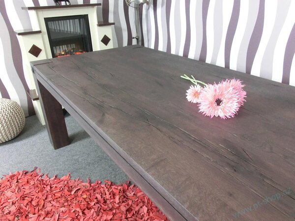 (1593) LEEDS - Luxusní dubový stůl