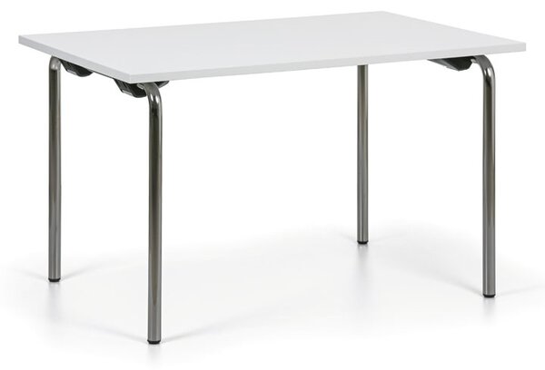 Skladací stôl SPOT, 120x80 cm, biela