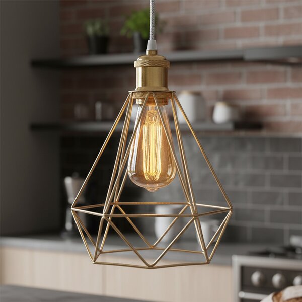 TooLight Stropné svietidlo Diament 392197 zlaté