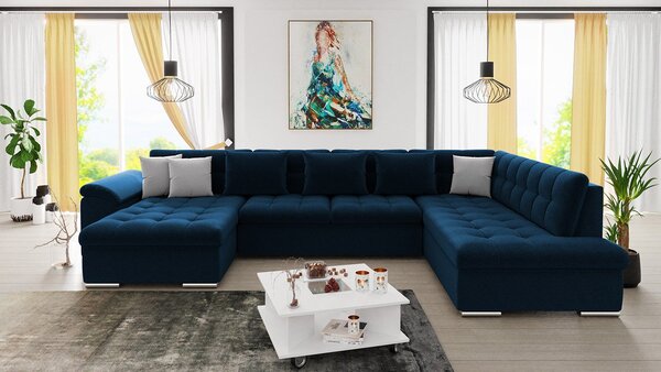 Mirjan24 Rohová sedačka Tony s funkciou spania, Dostupné poťahy: Kronos 09 + Kronos 09 + Paros 05, Strana: Ľavá - U 5903211044540