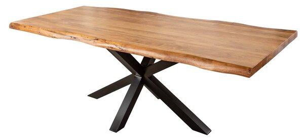 Dizajnový jedálenský stôl Massive Nature 220 cm akácia