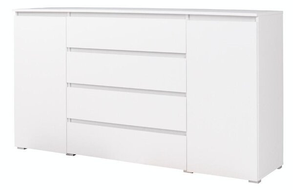 NovýNábytok.sk Komoda Cortez C 6 (biela). Akcia -17%. Vlastná spoľahlivá doprava až k Vám domov. 1123753