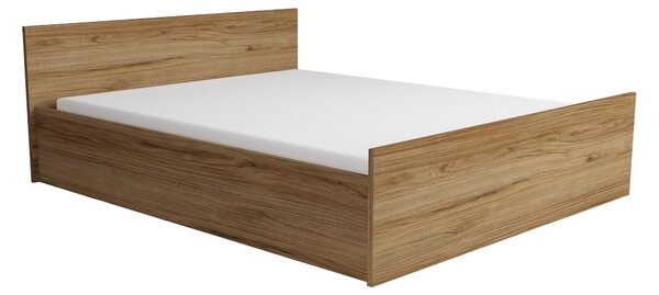 NovýNábytok.sk Manželská posteľ 160x200 cm Manton M17 (dub catania). Akcia -18%. Vlastná spoľahlivá doprava až k Vám domov. 1123888