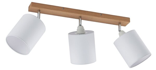 Stropné Lampa Lindby, Imarin, stmievateľné, Drevo, Obývacia izba, Drevo, Škandinávsky