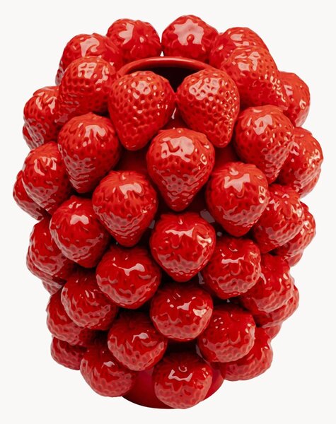 Váza Strawberries, V 24 cm