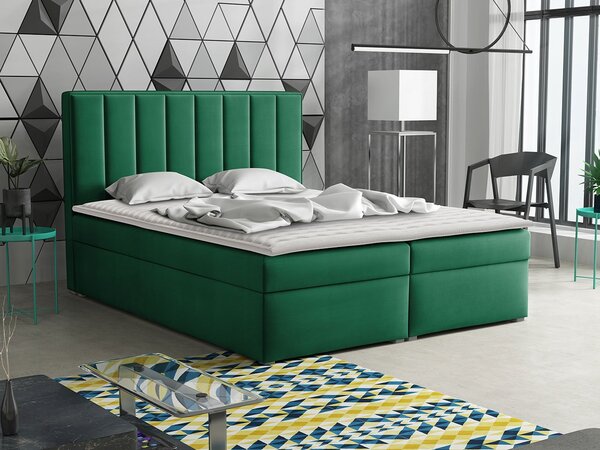 Mirjan24 Kontinentálna posteľ Sonden Box, Rozmer postele: 140x200, Dostupné poťahy: Magic Velvet 2217 5903211051104