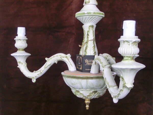 (2380) VALLE D´ORO PATCHI porcelánový luster