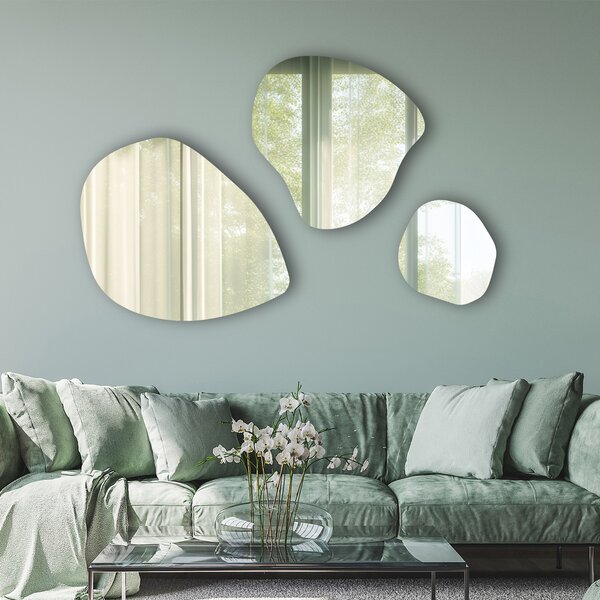 Zrkadlá v sade B24 34×34, 60×60, 60×80