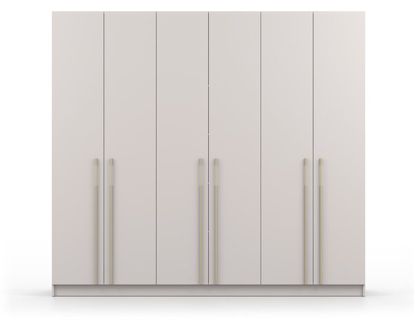 Šatníková skriňa Casmira 6D 230x210x57 - kašmír