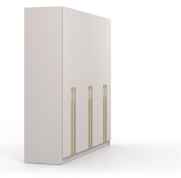 Šatníková skriňa Casmira 6D 230x210x57 - kašmír