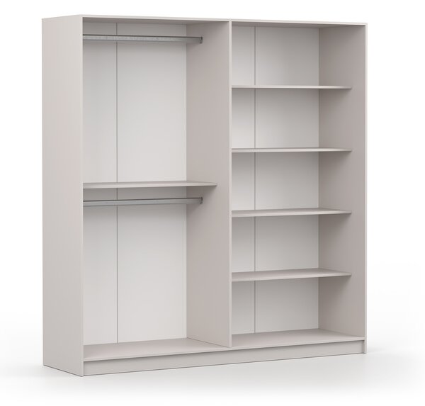 Šatníková skriňa Casmira 4D 200x210x57 - kašmír