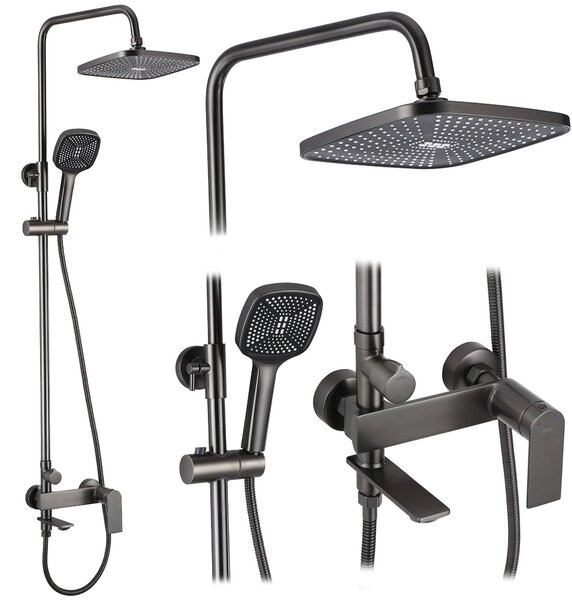 Sprchový set REA STORM Titanium