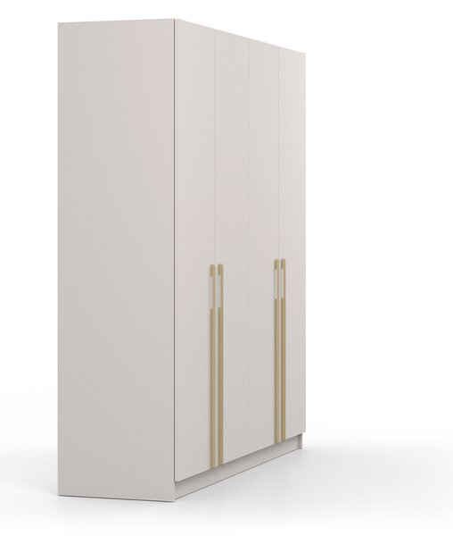 Šatníková skriňa Casmira 4D 200x210x57 - kašmír