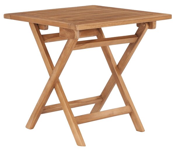 Skladací záhradný stôl 45x45x45 cm, tíkový masív
