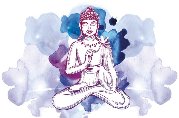 Tapeta ilustrácia Budhu