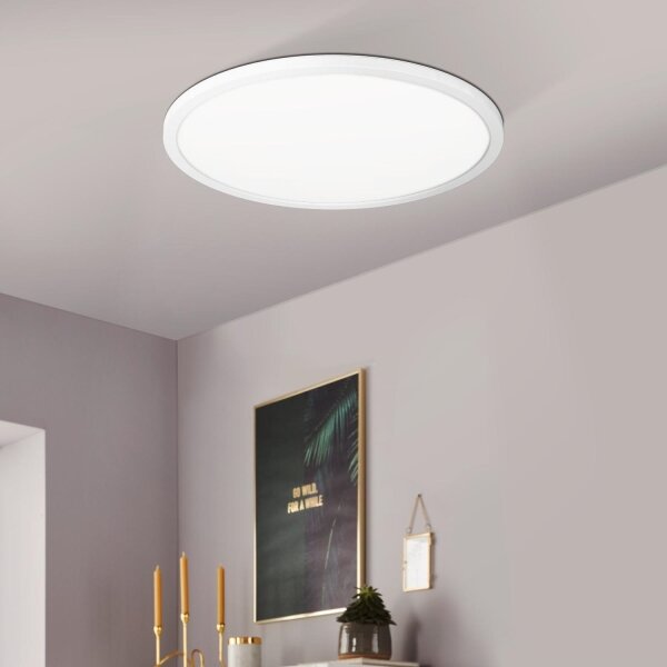 Eglo 900086 - LED RGBW Stmievateľné stropné svietidlo ROVITO-Z LED/14,6W/230V biela