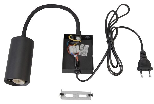 Brilagi - Flexibilná nástenná lampa SELE 1xGU10/30W/230V čierna