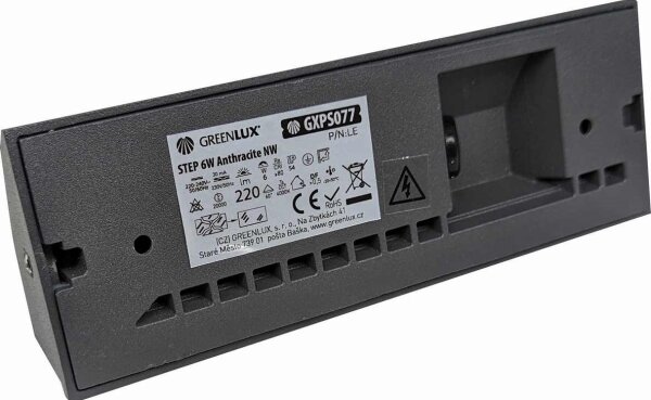 LED Vonkajšie nástenné svietidlo LED/6W/230V IP54