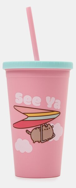 Sinsay - Pohár so slamkou Pusheen the Cat - viacfarebná