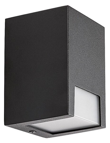 Rabalux 77054 - Vonkajšie nástenné svietidlo CERNON 1xGU10/7W/230V IP44 čierna