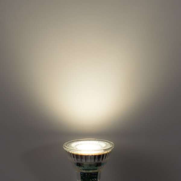 Sada 5 stmievateľných LED žiaroviek GU10 50 mm číra 2,5 W 450 lm 4000 K