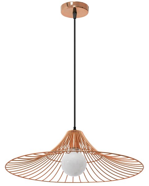 Toolight - Stropná závesná lampa 1xE27 APP483-1CP, ružové zlato, OSW-00907
